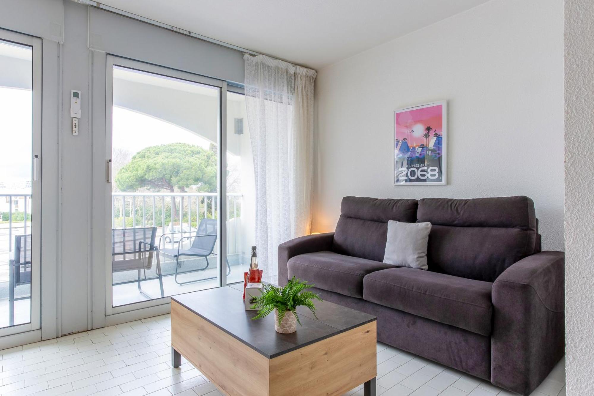 Chez Edouard 362 - Superbe Appartement En Premiere Ligne De La Plage La Grande-Motte Exterior photo